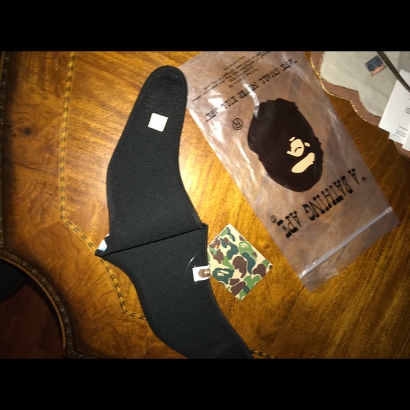 Bape Blue camo face mask NWT - Picture 4 of 5